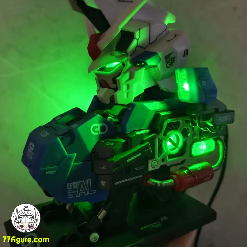 愚公モデル 1/38 GP-02  ヘッドバスト w/ LED プラモデル