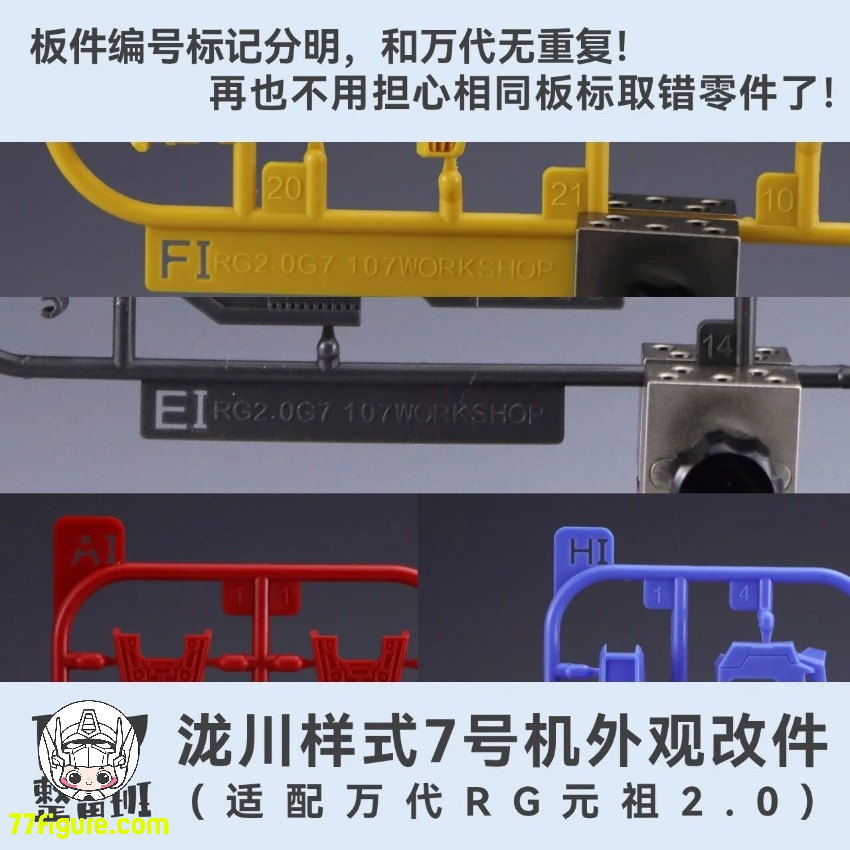 【予約商品】Maintenance Team 1/144 RG 2.0 Unit-07 改造パーツ