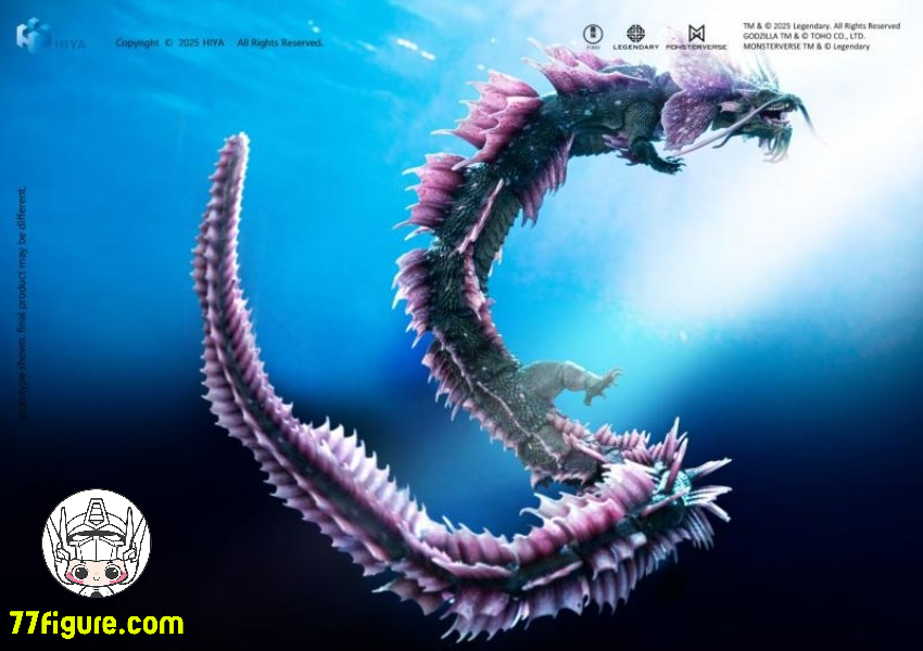 【予約商品】Hiya Toys EBG0182 Exquisite Basic シリーズ 『ゴジラ VS. コング 2 新たなる帝国』ティアマト 塗装済み可動フィギュア