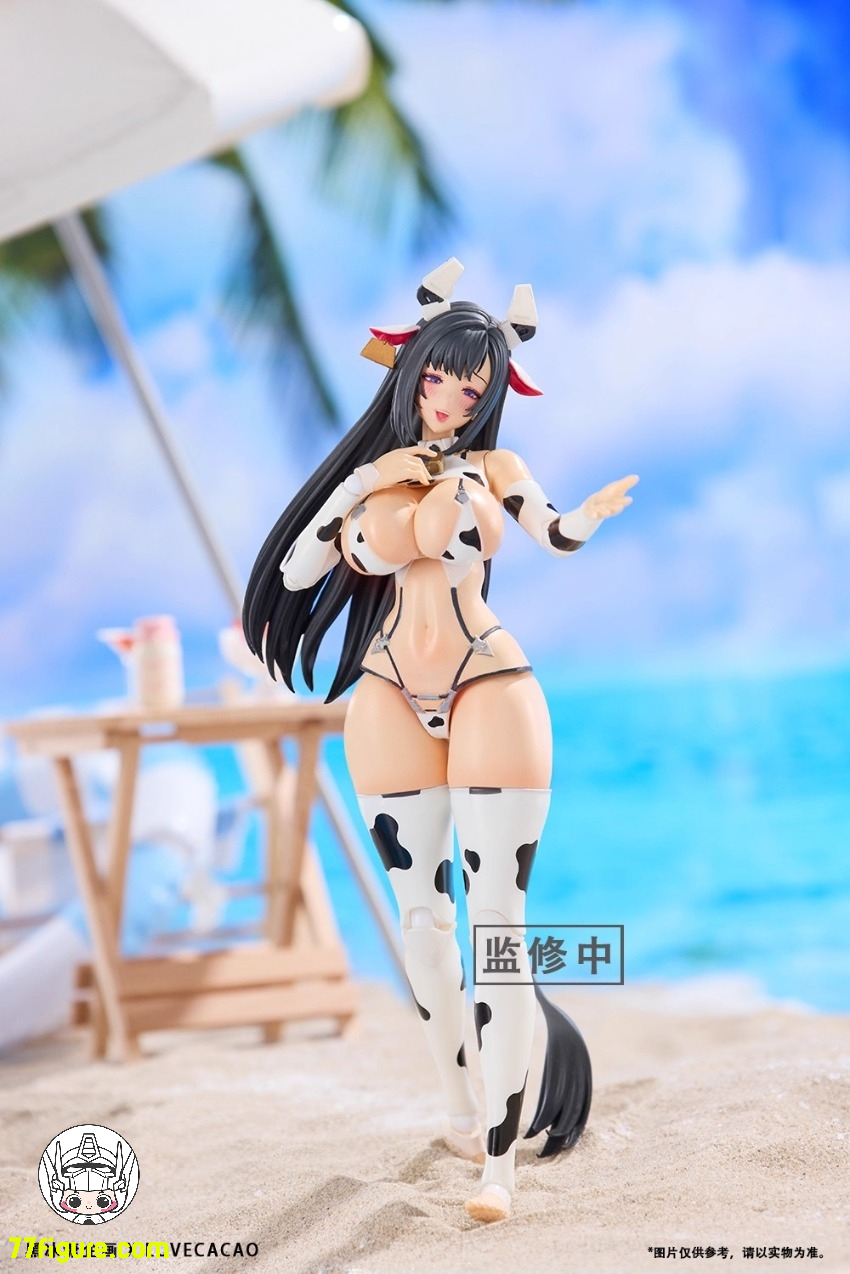 【予約商品】Black Crystal Candy Project  1/12 ミルキーホワイトソース カウガール 塗装済み可動フィギュア
