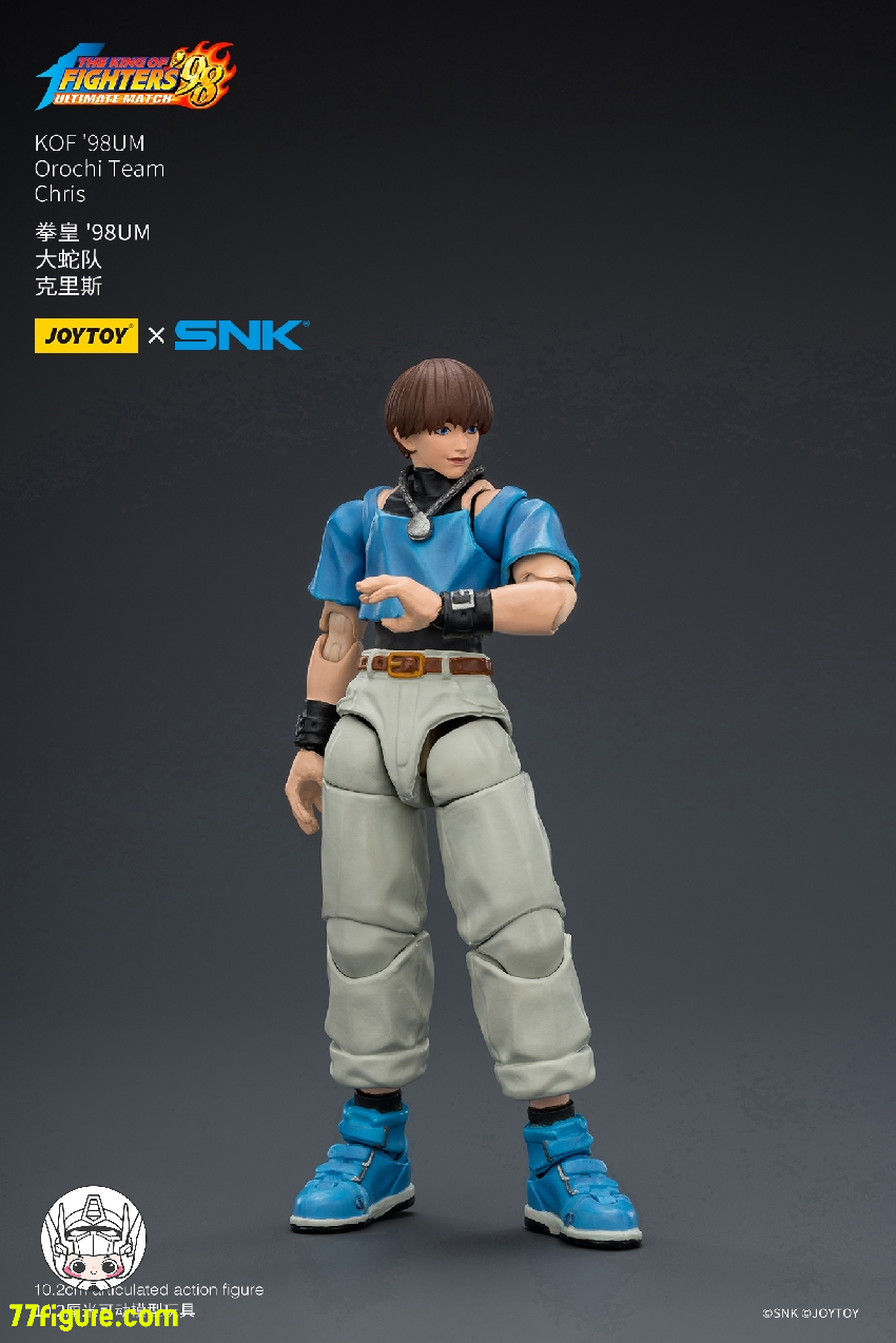 【予約商品】ジョイトイ JoyToy Source 1/18 SNK KOF 98UM  オロチチーム クリス 塗装済み可動フィギュア