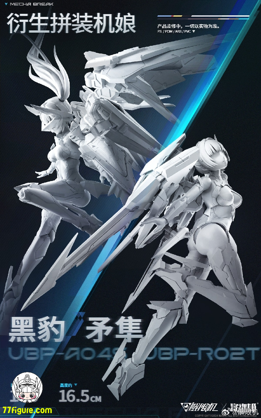 【先行販売】将魂姫 MS General 1/10 UBP-A04S Mecha Break 黑豹 プラモデル