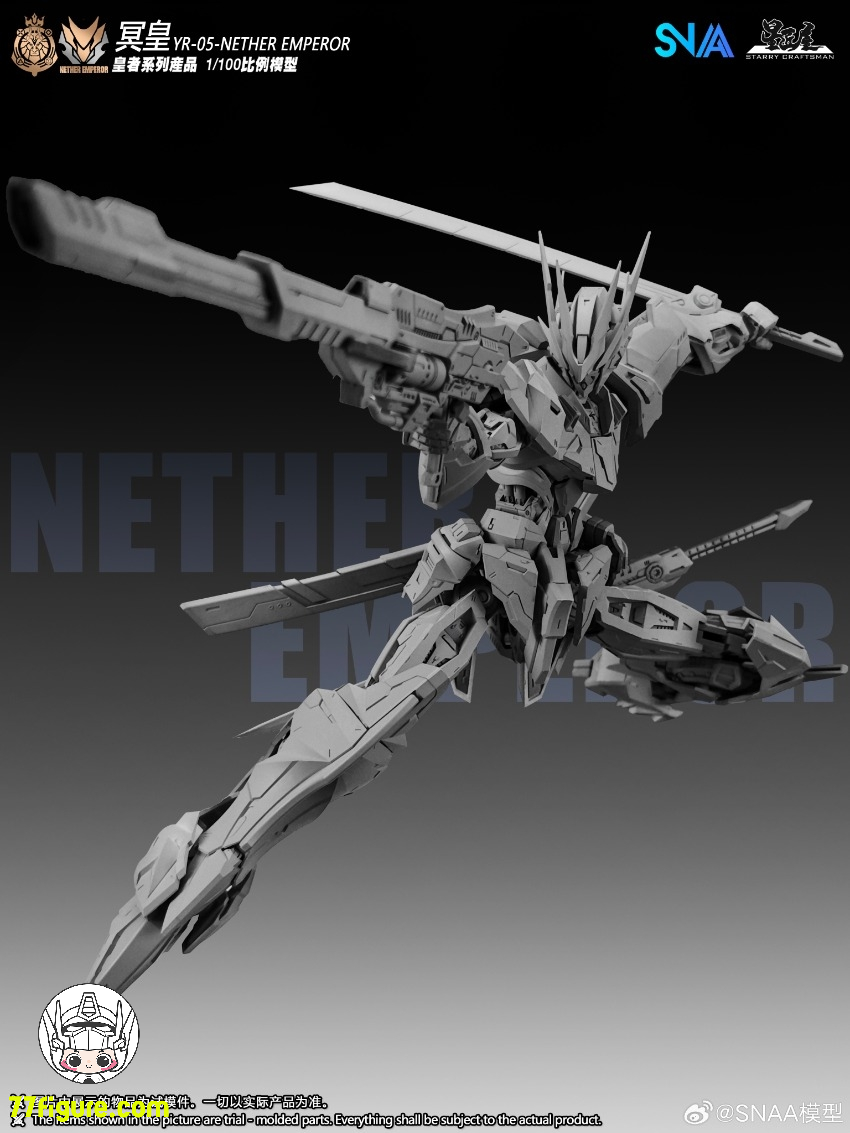 【予約商品】SNAA Model 1/100 YR-05 冥皇（Nether Emperor）A.P型 プラモデル