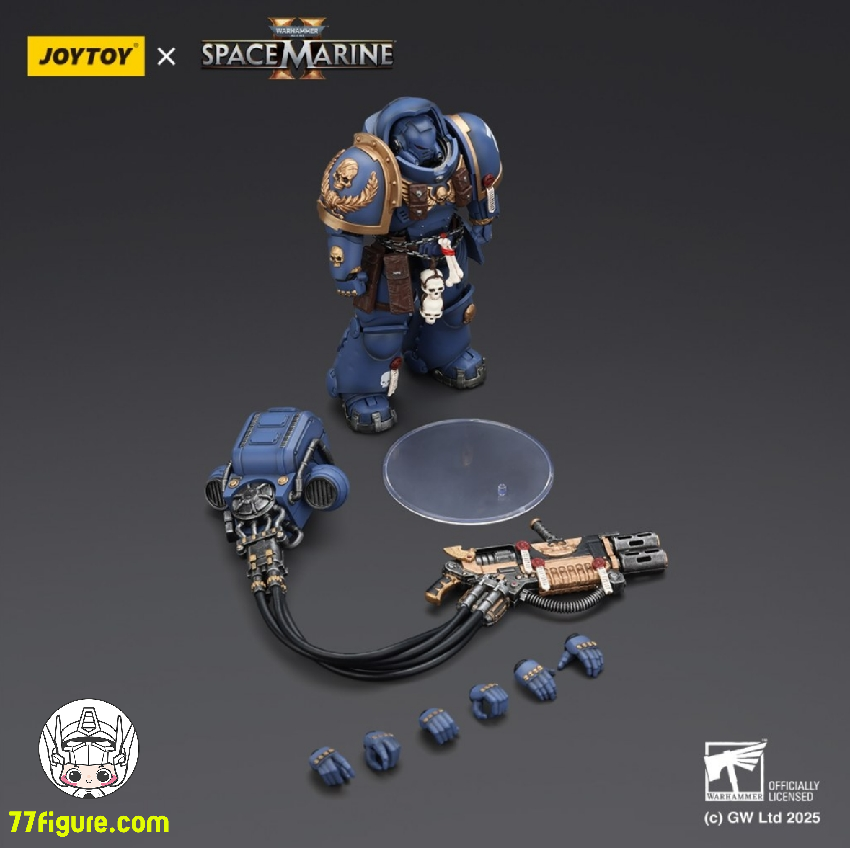 【予約商品】ジョイトイ JoyToy 1/18『ウォーハンマー40K』ウルトラマリーンズ ヘビー アーティファクター アーマー レリック マルチメルタ付き 塗装済み可動フィギュア