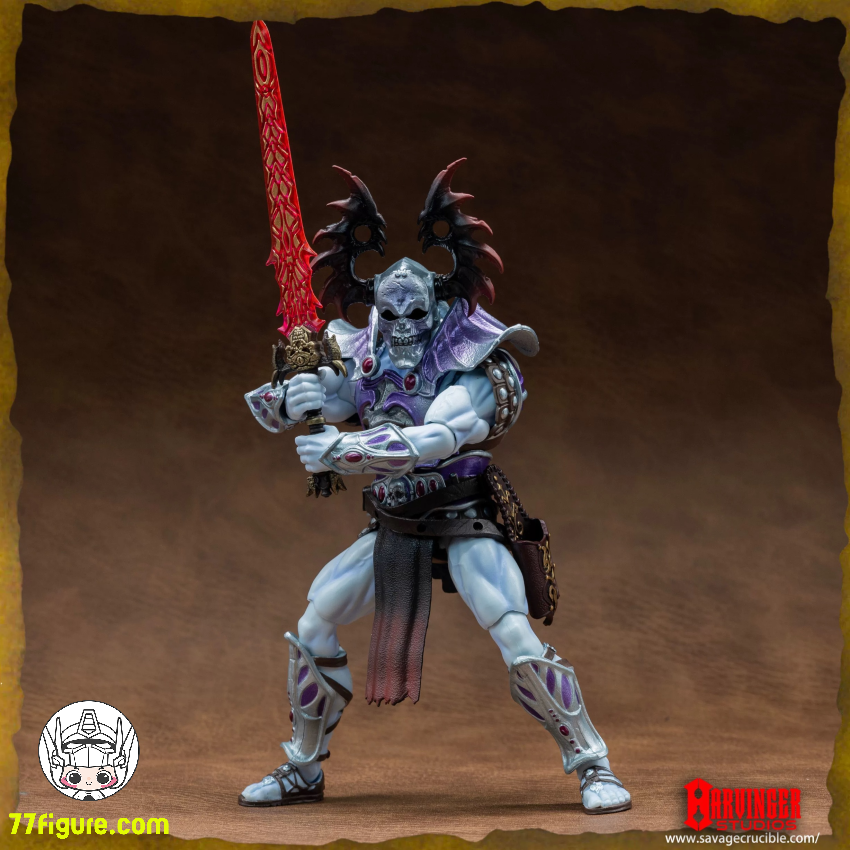 Harvinger Studios 1/12 サヴェッジ・クルーシブル 不死のナラカ 塗装済み可動フィギュア