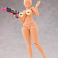 【予約商品】K Toys 1/12 KT02B 日系アニメ風 豊満な女性素体 自然肌 塗装済み可動フィギュア