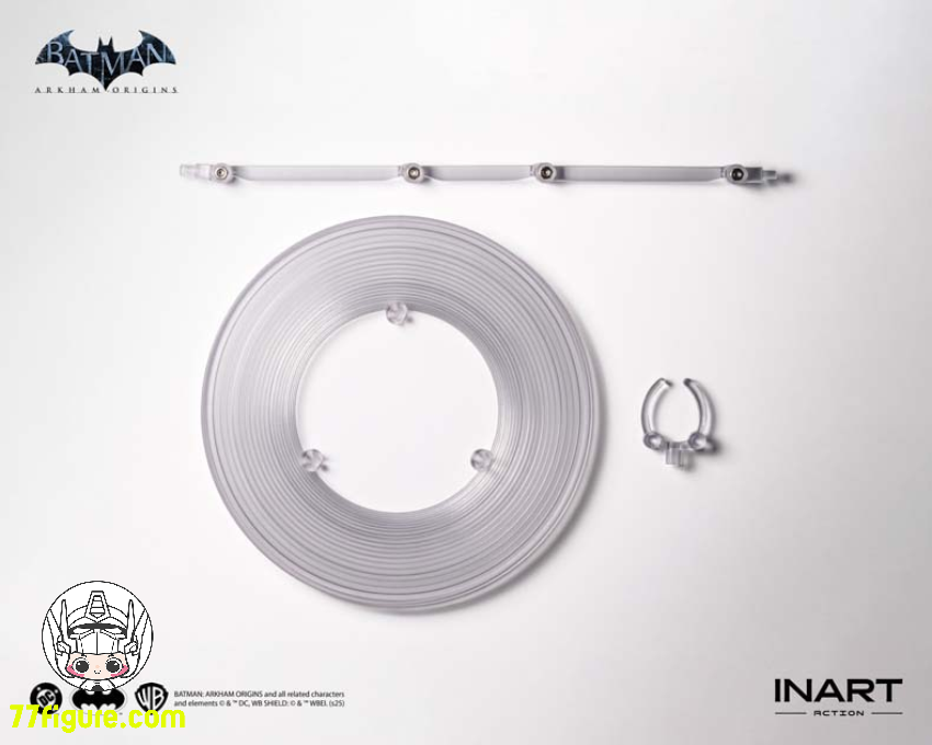 【予約商品】INART MAG G0007 バットマン: アーカム・オリジンズ バットマン バトル ダメージ バージョン 塗装済み可動フィギュア