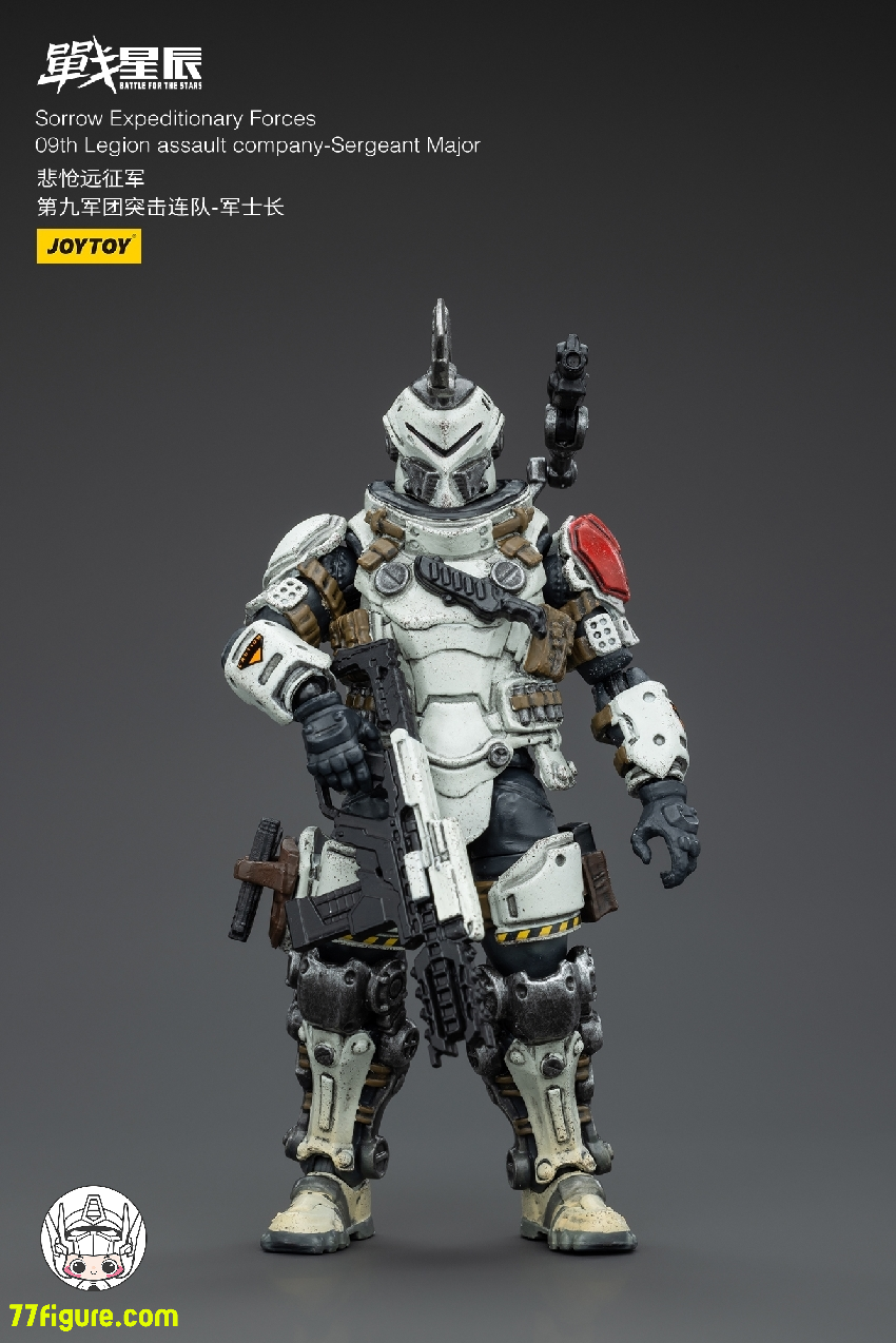 【品切れ】ジョイトイ JoyToy Source 暗源 1/18 『戦星辰』 悽愴たる遠征軍 第九軍団突撃中隊 曹長 塗装済み可動フィギュア