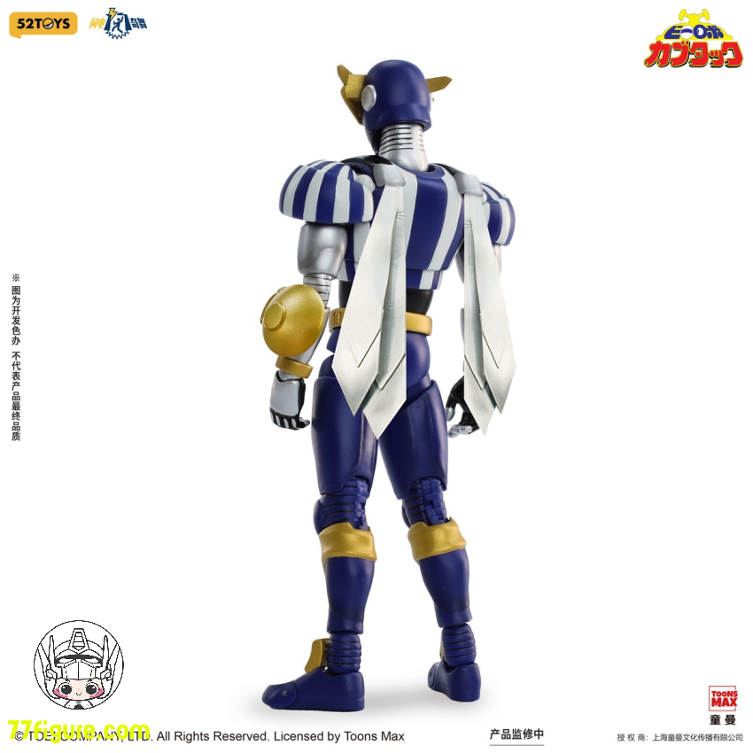 【予約商品】52TOYS 1/12 ライトニングダンス ビーロボカブタック キャプテントンボーグ 塗装済み可動フィギュア
