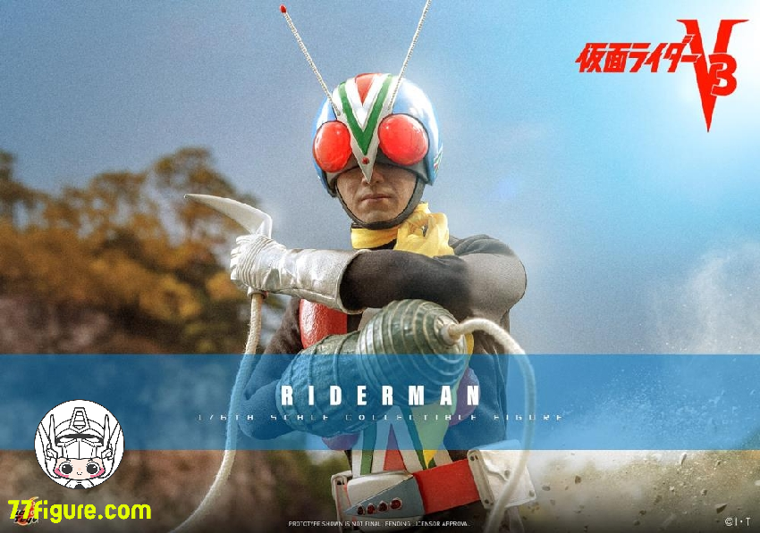 【予約商品】Hot Toys 1/6 TMS185 仮面ライダーV3 ライダーマン 塗装済み可動フィギュア