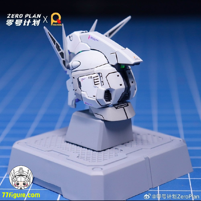 ZeroPlan x Ponq Model MG Hi-νガンダム用 ヘッド改造パーツ