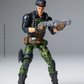 【先行販売】Hiya Toys 1/18「G.I.Joe 特殊部隊」火石 塗装済み可動フィギュア