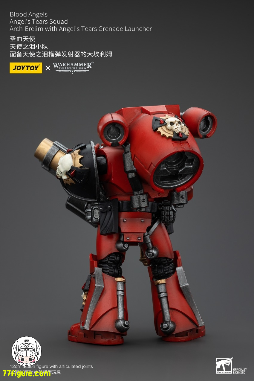 【先行販売】ジョイトイ JoyToy Source 1/18 『ウォーハンマー ホルスの異端』ブラッド エンジェル 天使の涙 部隊 アーチエレリム 天使の涙グレネードランチャー付き 塗装済み可動フィギュア