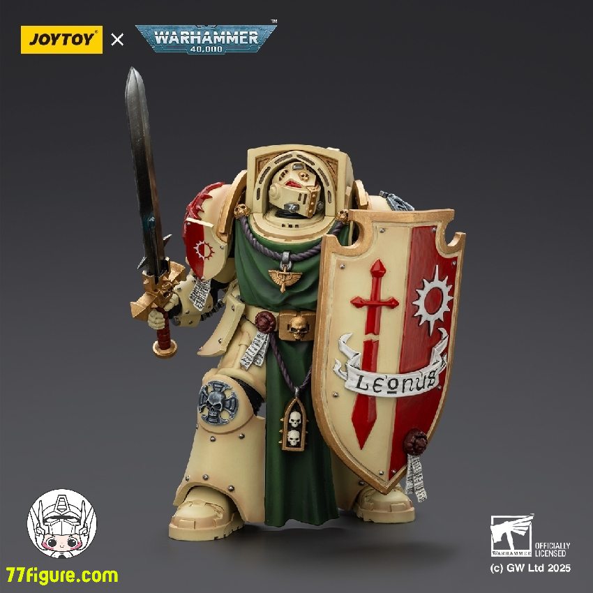 【予約商品】ジョイトイ JoyToy Source 1/18 『ウォーハンマー40K』ダーク エンジェル デスウィングナイト2 パワーソードストームシールドとダークウォッチャー付き 塗装済み可動フィギュア