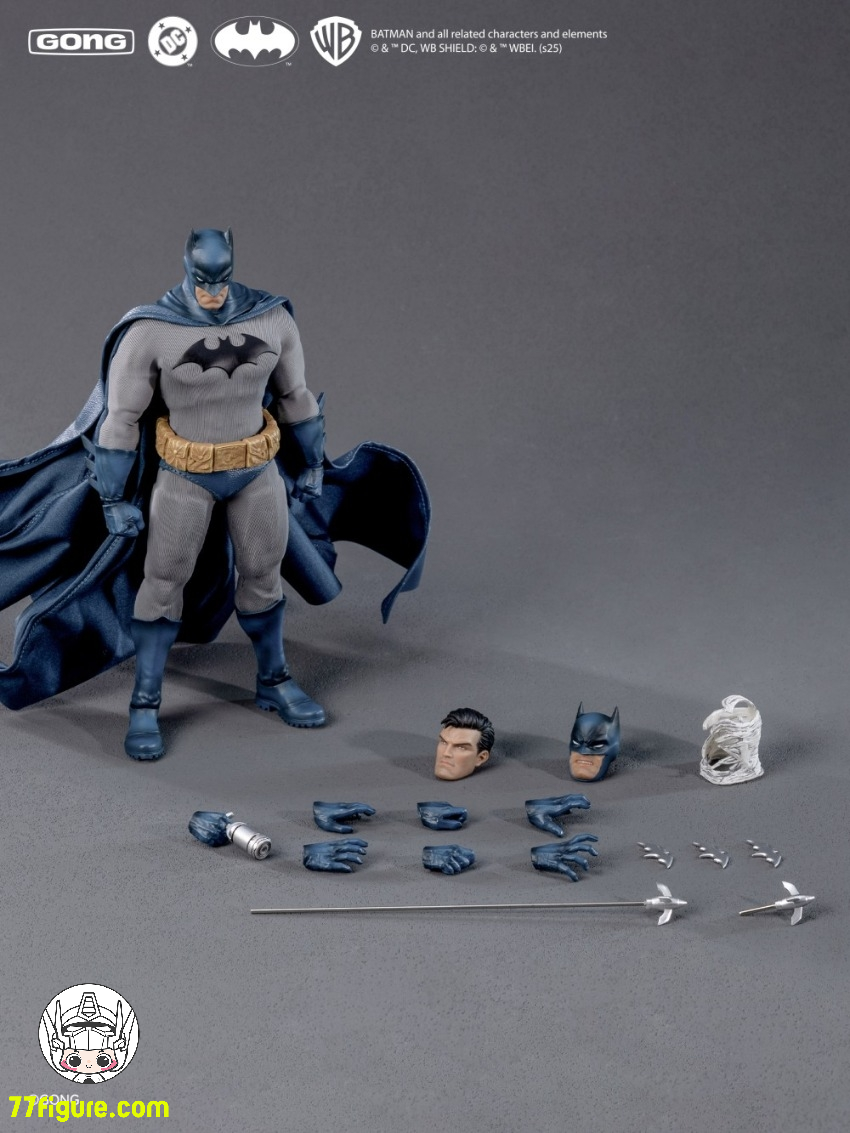 【予約商品】GONG DCコミックス バットマン ザ・サイレンス 塗装済み可動フィギュア