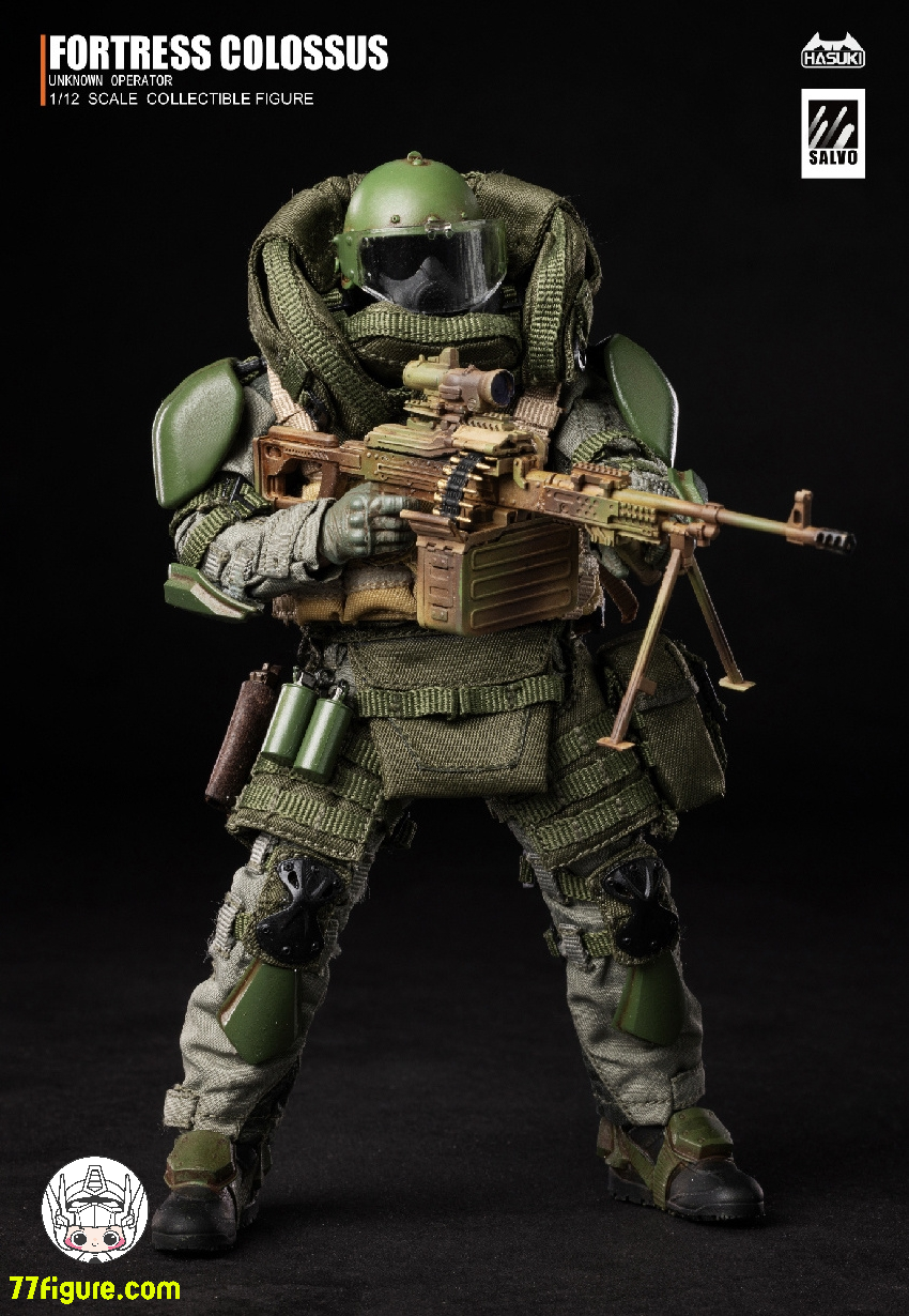 HASUKI 1/12 SA-02 「SALVO」ブラックオプス フォートレス・コロッサス HASUKI 1/12 SA-02 「SALVO」ブラックオプス フォートレス・コロッサス
