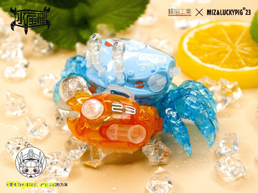 【品切れ】橘猫工業 養殖水槽 シオマネキ プラモデル ブルーバージョン
