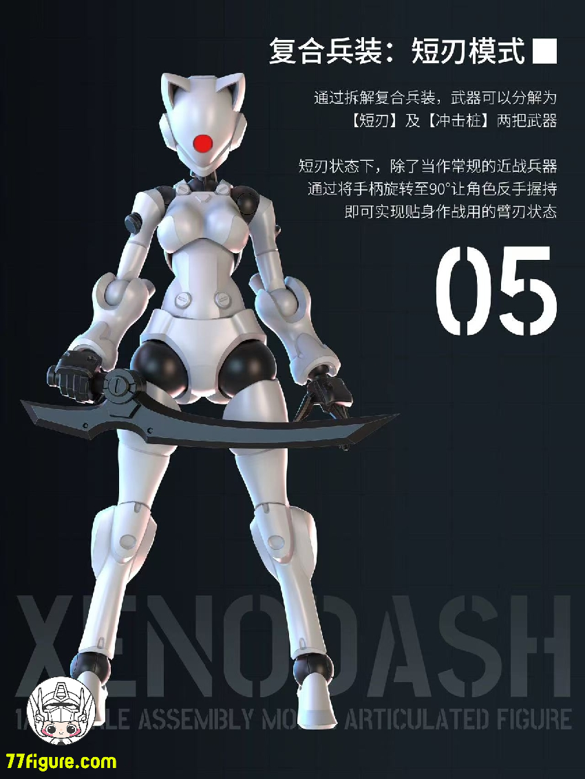 【予約商品】酋長大陸 1/18 3Min Project 蒼焔 二個入り ハイエンド ホワイトVer. プラモデル