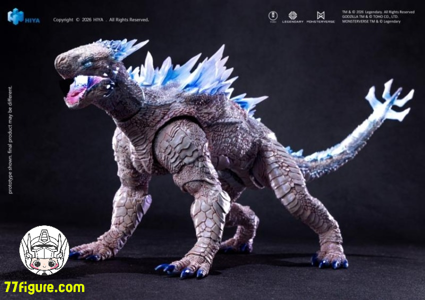 【予約商品】Hiya Toys EBG0312 Exquisite Basic シリーズ『ゴジラ VS. コング 2 新たなる帝国』フロストブレス・シモ 塗装済み可動フィギュア