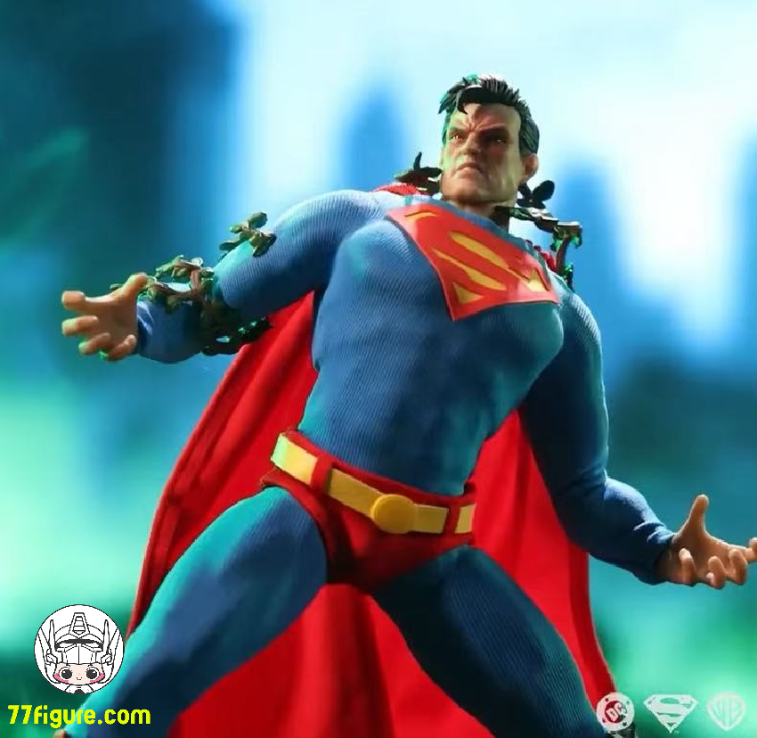 GONG & Pop Mart 1/12 バットマン：ハッシュ スーパーマン 塗装済み