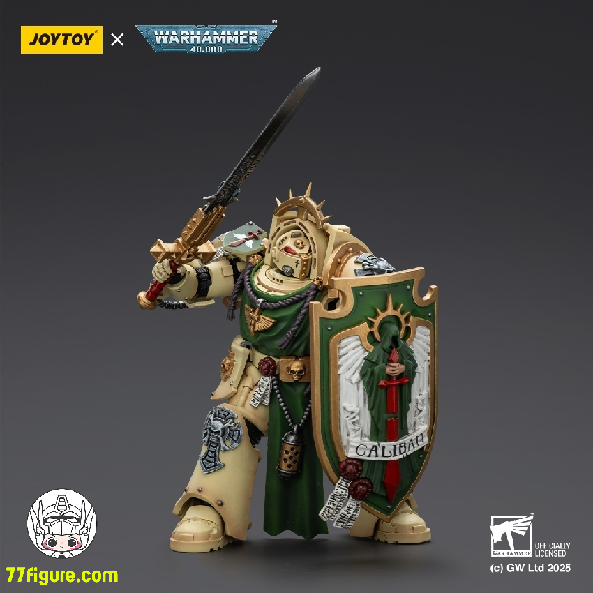 【予約商品】ジョイトイ JoyToy Source 1/18 『ウォーハンマー40K』ダーク エンジェル デスウィングナイト1 パワーソードストームシールドとテレポートホーマー付き 塗装済み可動フィギュア