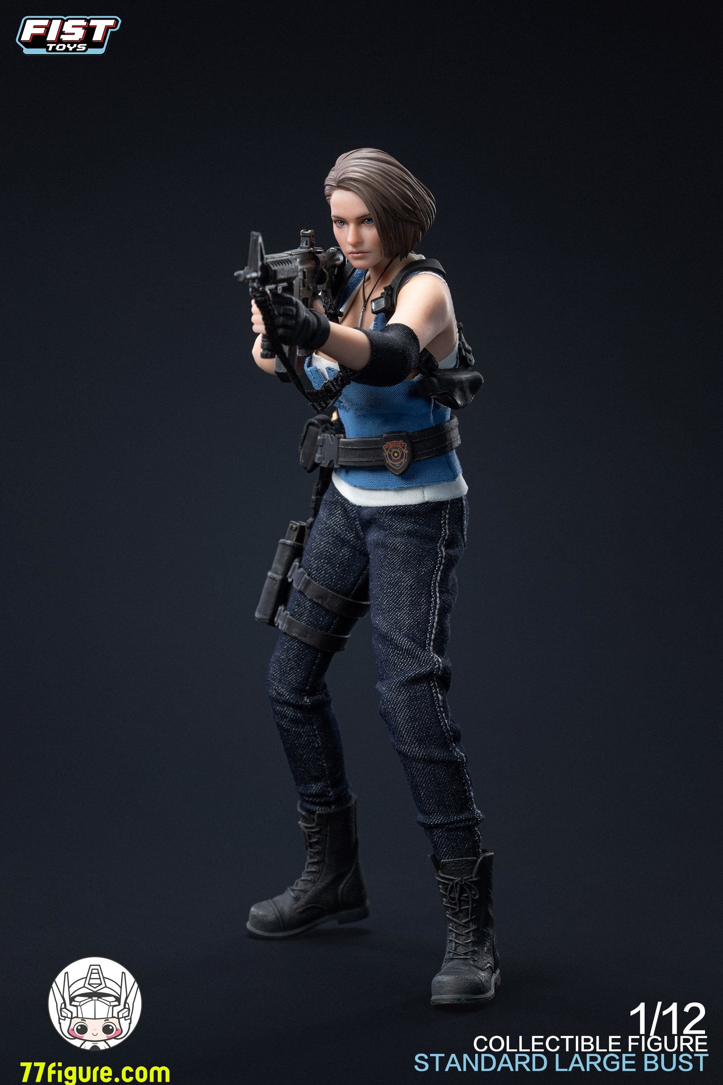 Fist Toys 1/12 FIST-002 ドゥームズデイ・コップ 通常版 ラージバストVer. 塗装済み可動フィギュア