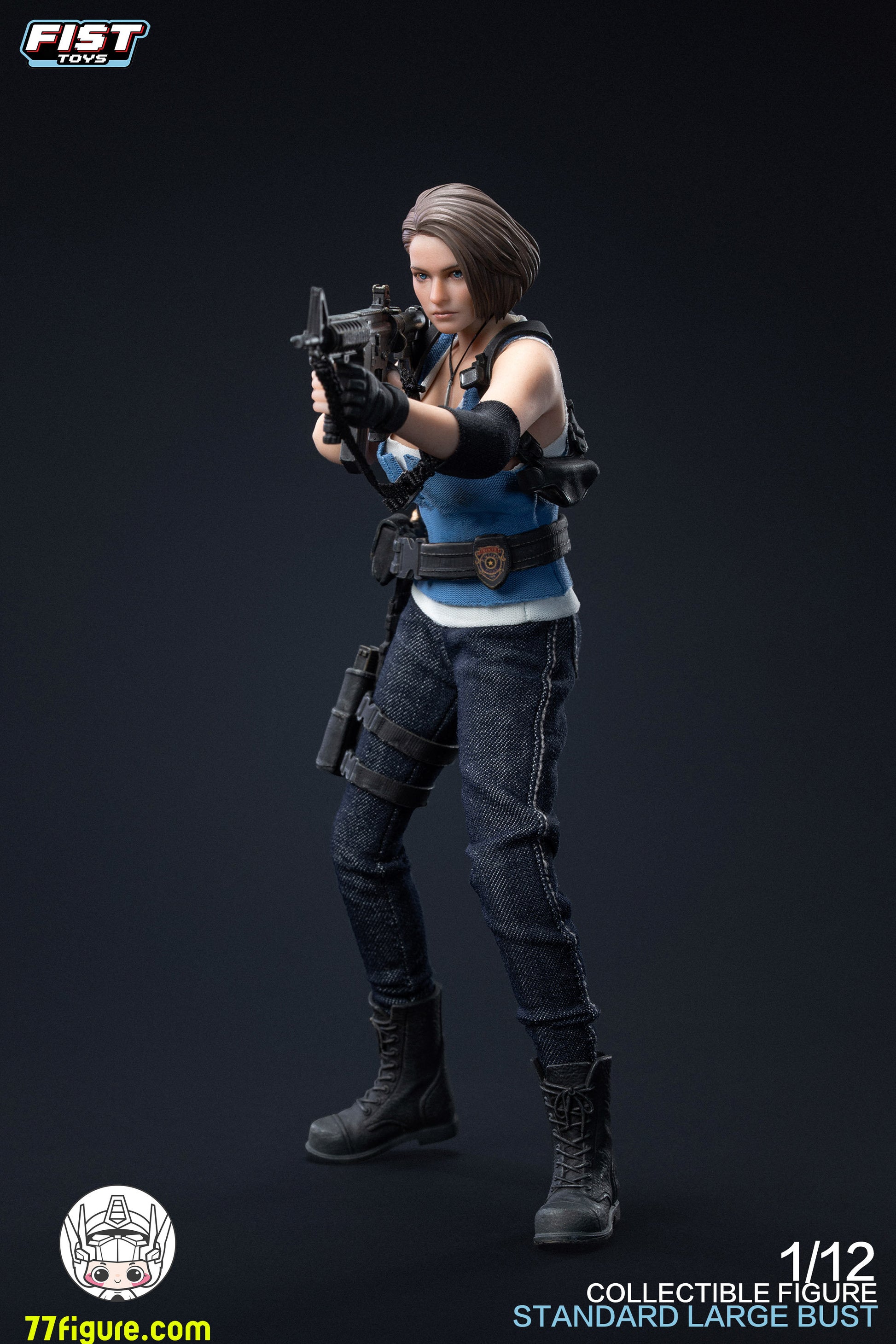 Fist Toys 1/12 FIST-002 ドゥームズデイ・コップ 通常版 ラージバストVer. 塗装済み可動フィギュア
