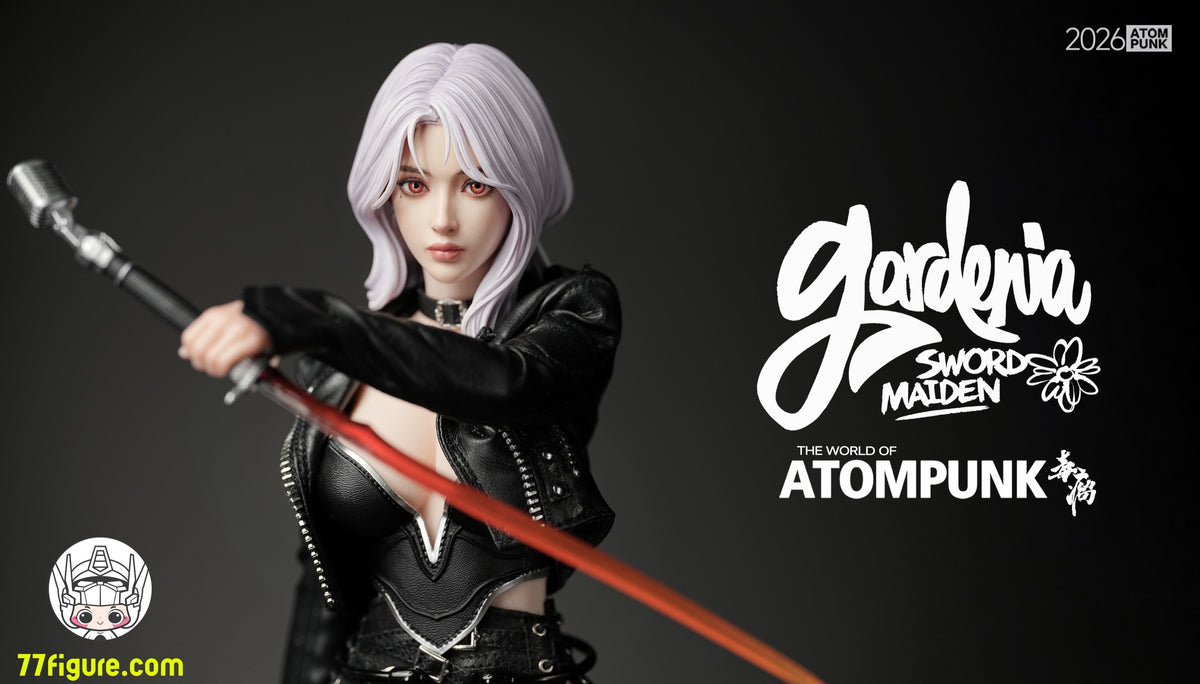 Atompunk Studio 1/6 ソードメイデン ガーデニア α 塗装済み可動フィギュア