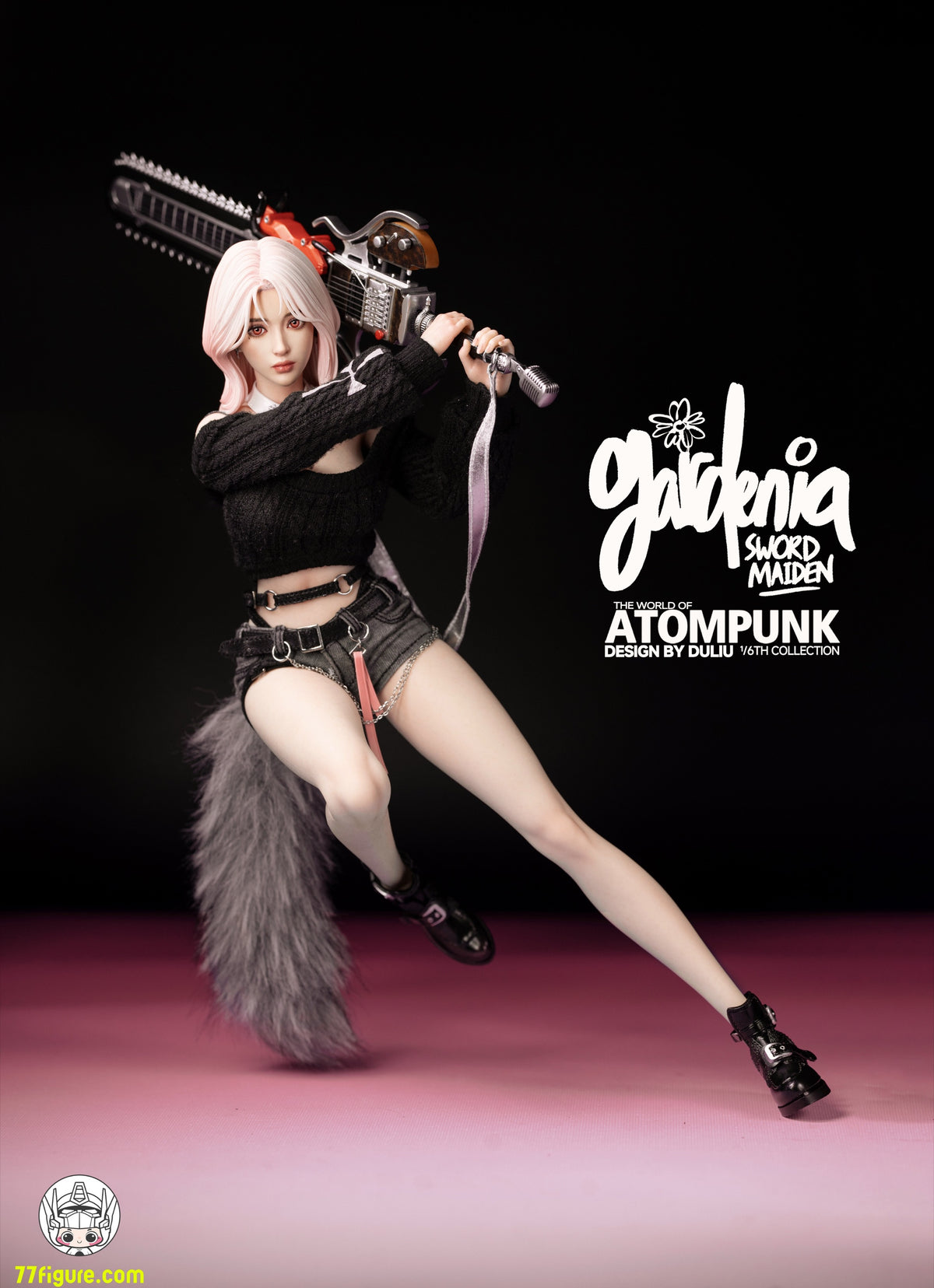 Atompunk Studio 1/6 ソードメイデン ガーデニア β 塗装済み可動フィギュア