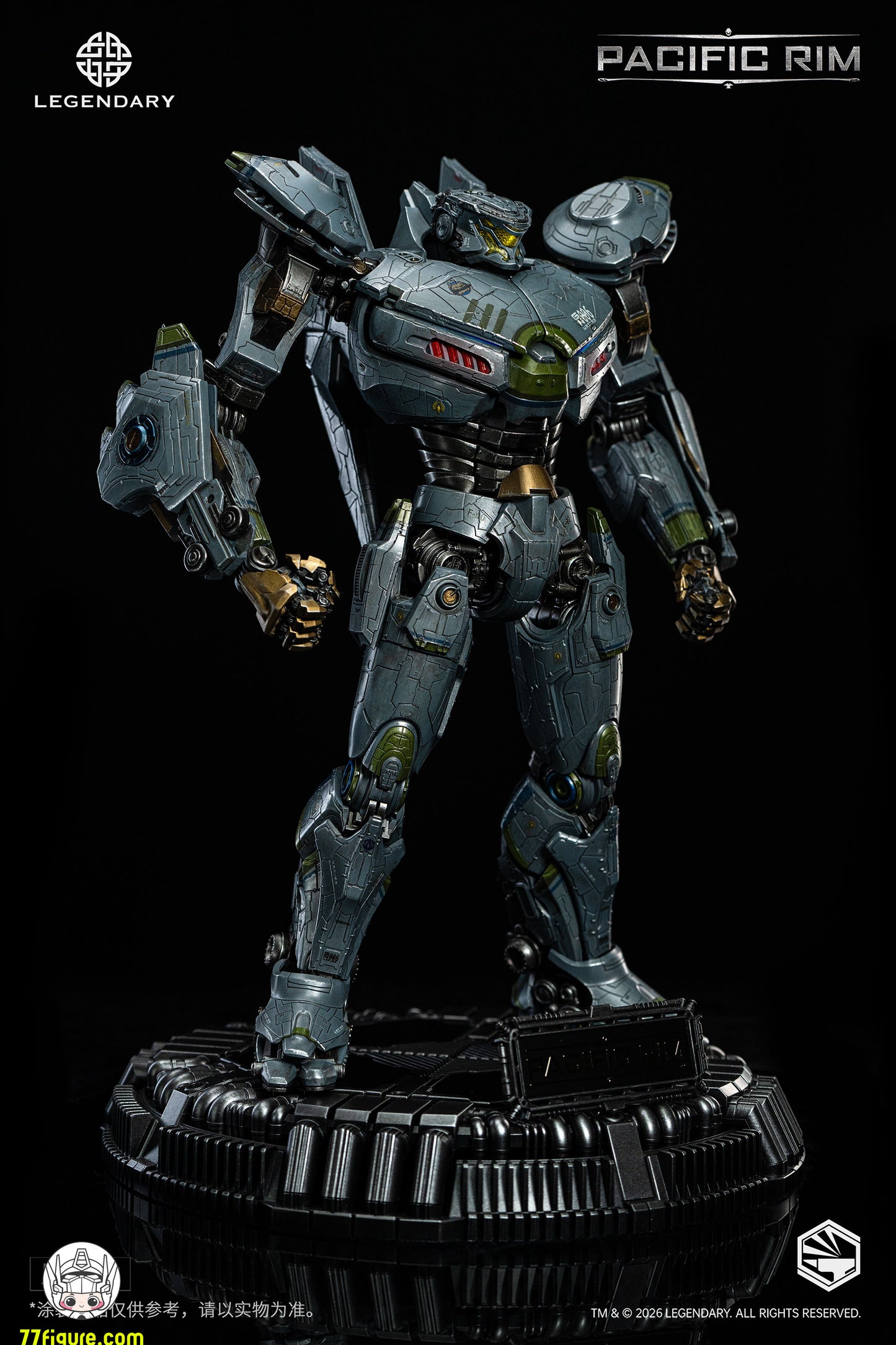 【予約商品】Infinity Studio HMC004 パシフィック・リム ストライカー・エウレカ LED付き 合金塗装済み可動フィギュア