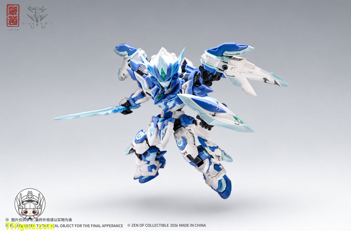 【予約商品】蔵道模型 CangDao Model CD-TGM-02C TGM 天罰 ブルー限定版 プラモデル