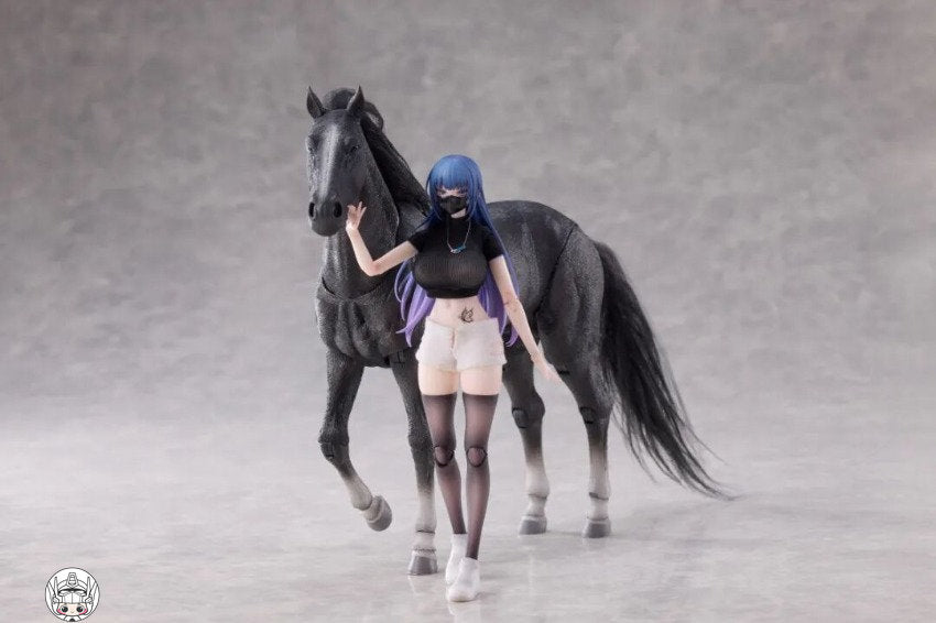 【予約商品】Otherwhere 1/12 千里馬 ブラックバージョン 塗装済み可動フィギュア