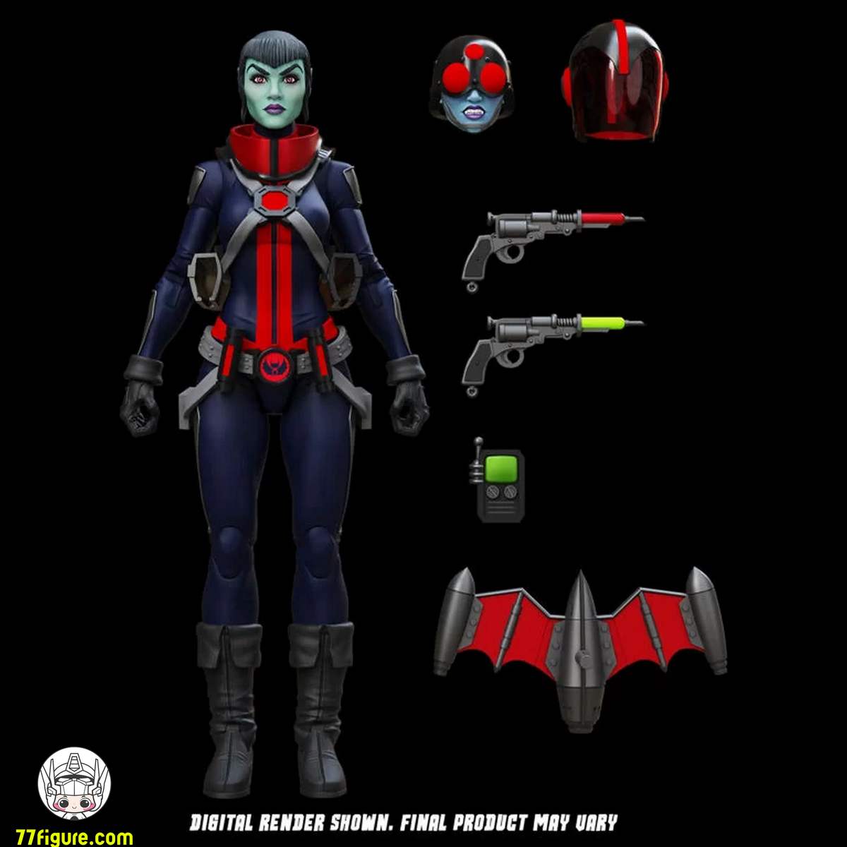 【予約商品】Boss Fight Studio 1/12 Epic H.A.C.K.S. マーシー・ザレスカ：ヴァンピロン・シークレット・サービス 塗装済み可動フィギュア