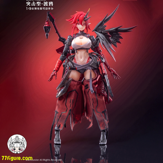 【先行販売】Animester 1/9 ウルフ マスティフ フォース カラス サムライ