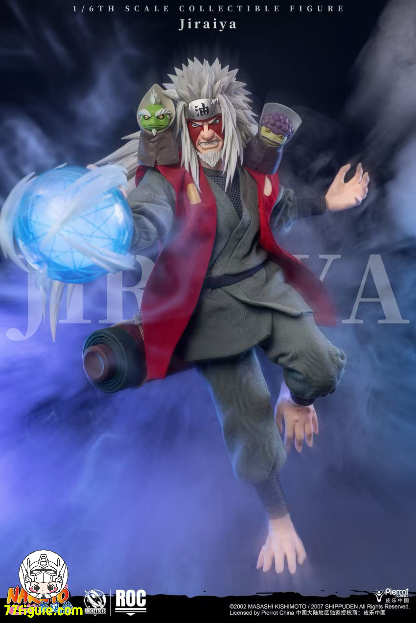 【予約商品】Rocket Toys 1/6 『NARUTO -ナルト-（疾風伝）』自来也 豪華版 塗装済み可動フィギュア