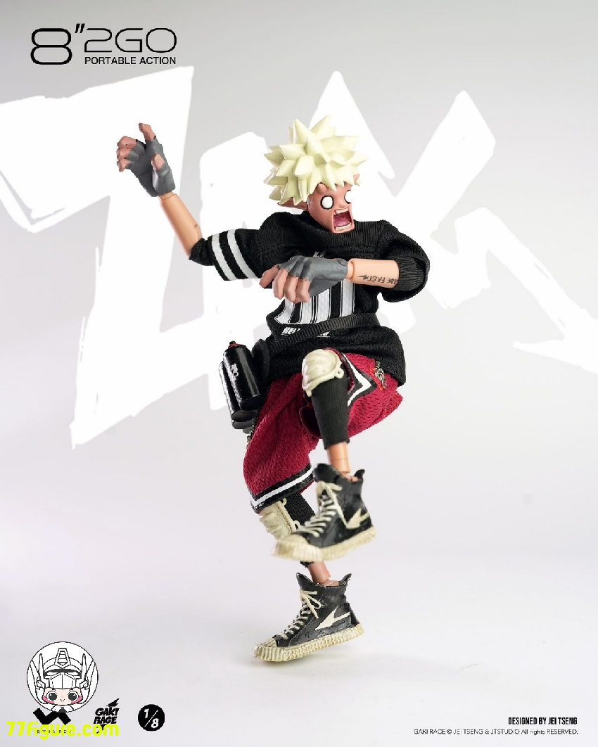 【予約商品】JT Studio 1/8 2GO ガキレース ザイキ 豪華版 塗装済み可動フィギュア