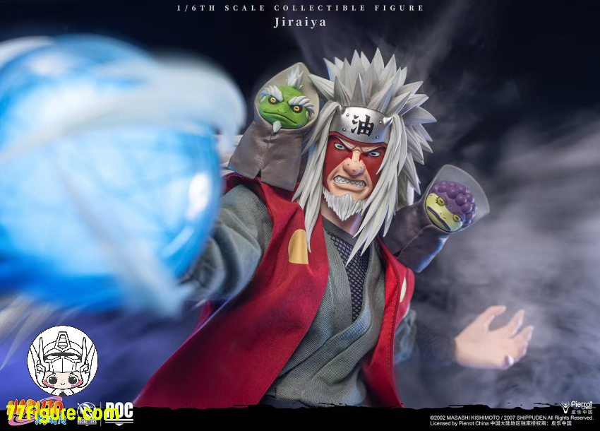 【予約商品】Rocket Toys 1/6 『NARUTO -ナルト-（疾風伝）』自来也 豪華版 塗装済み可動フィギュア
