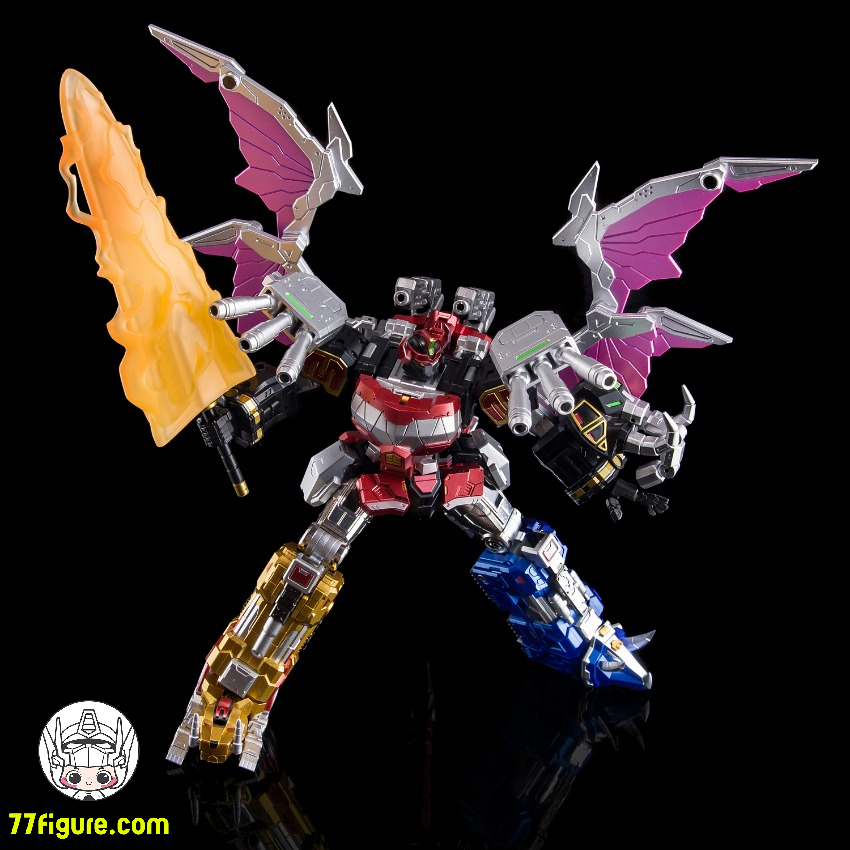 Lucky Cat MC-03S ドラゴンビーストキング メタリック限定版 塗装済み可動フィギュア