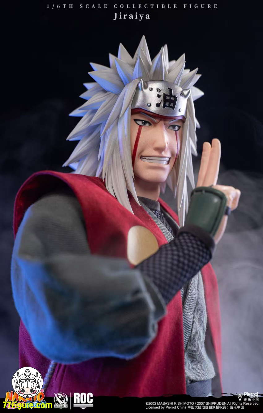 【予約商品】Rocket Toys 1/6 『NARUTO -ナルト-（疾風伝）』自来也 豪華版 塗装済み可動フィギュア