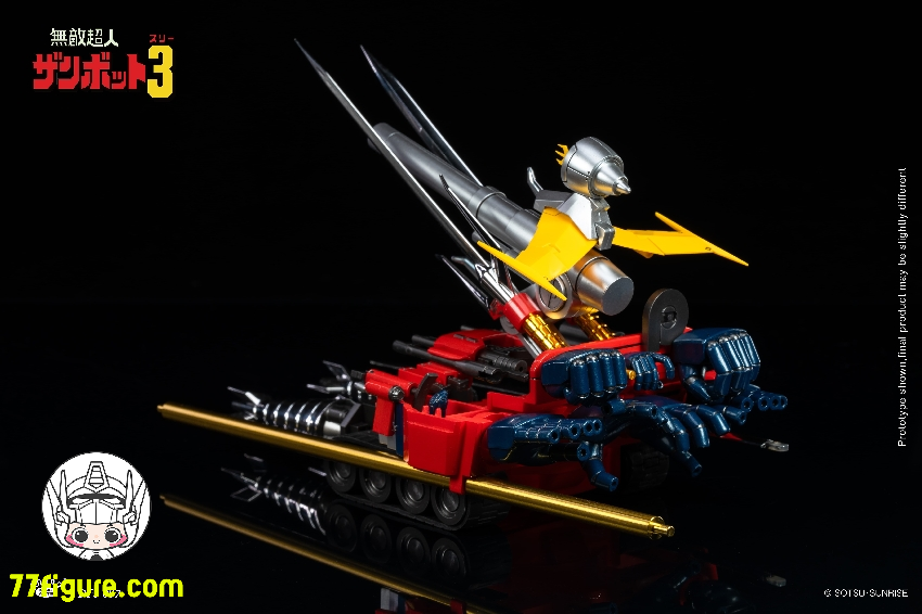 【予約商品】King Arts ダイキャストフィギュア DFS087 『無敵超人ザンボット3』ザンボット3 塗装済み可動フィギュア