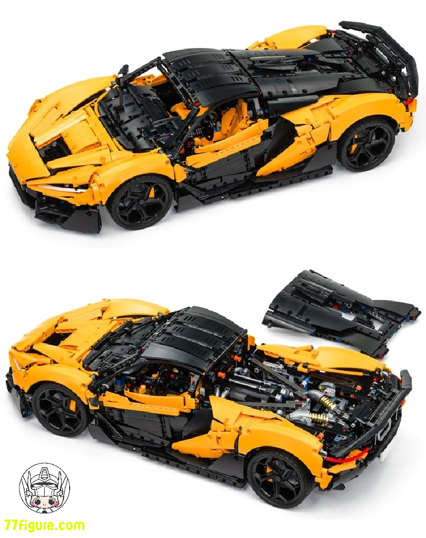 GoBricks & 老亮 1/8 Mclaren W1 ハイパーカー 03 ブロック