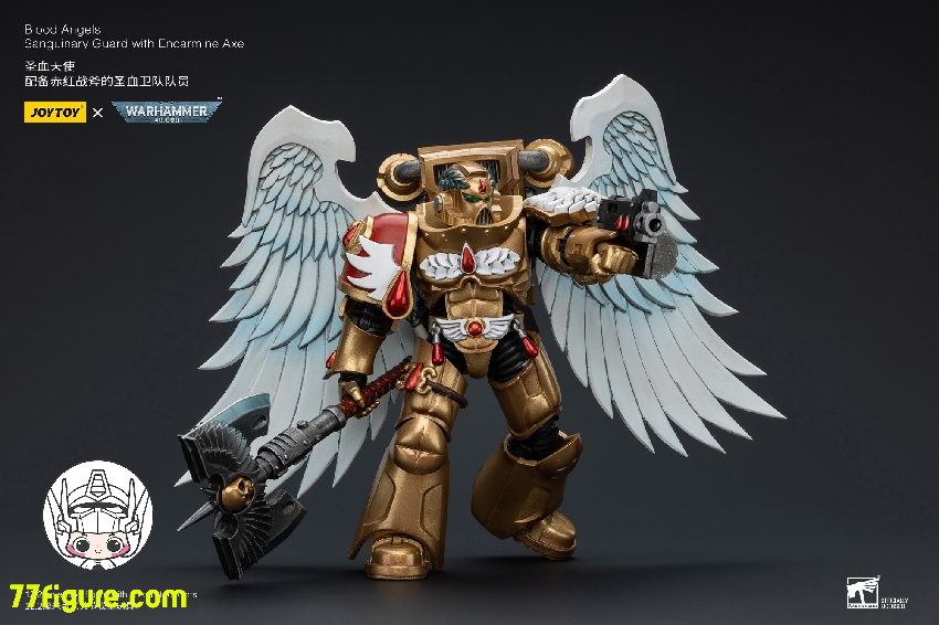 ジョイトイ JoyToy Source 1/18 『ウォーハンマー40K』ブラッドエンジェルズ サンギナリー ガード 5体セット 塗装済み可動フィギユア