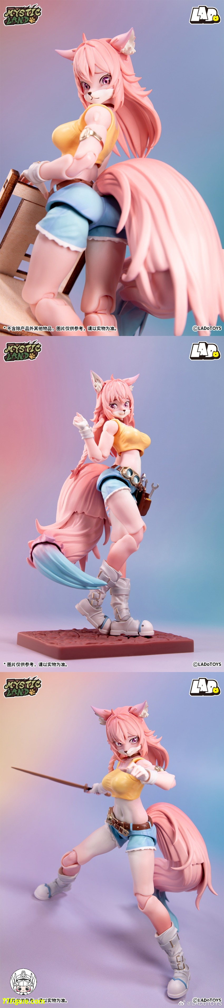 【予約商品】LADoTOYS 1/12 ERA-001CL リヤ・アロペックス・エルペックス キャンディ ランド スタイルVer. 塗装済み可動フィギュア