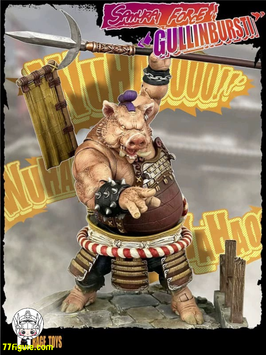 【予約商品】Rage Toys 1/12 サムライフォース グリンブルスティ 塗装済み可動フィギュア