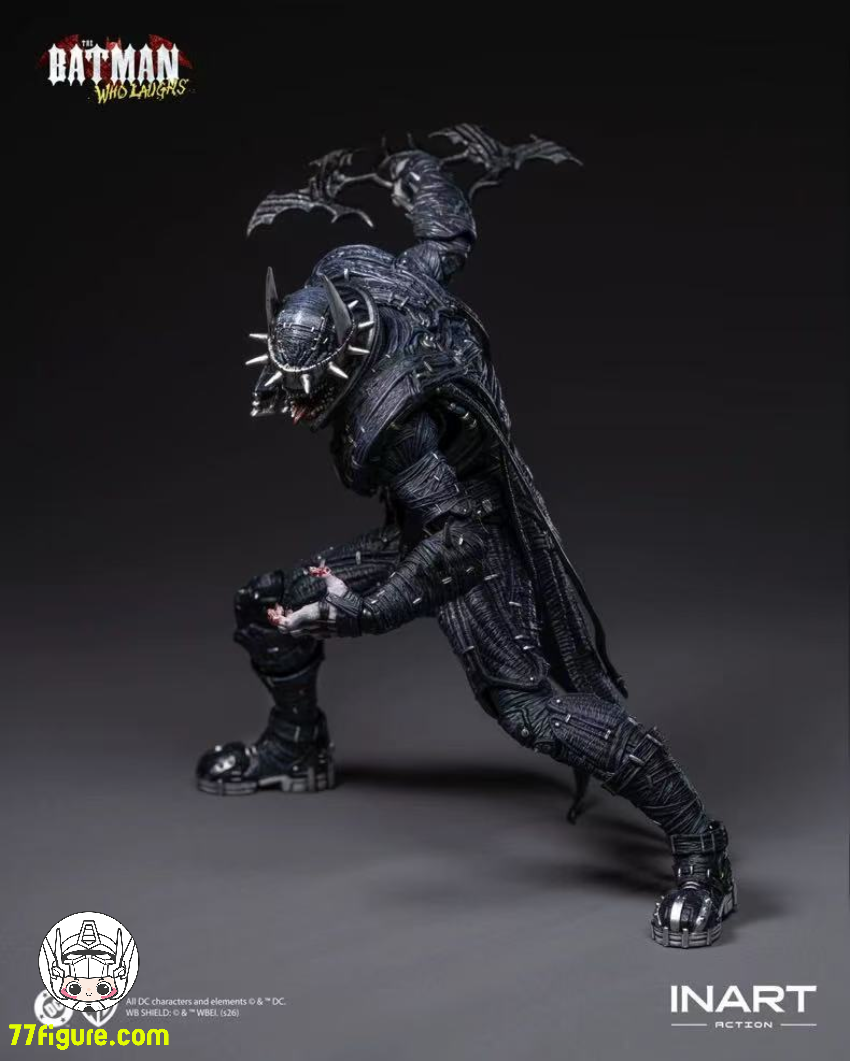 【予約商品】INART 1/12 MAG-C0002 『バットマン ダークナイト』メタル バットマン：笑う男 塗装済み可動フィギュア