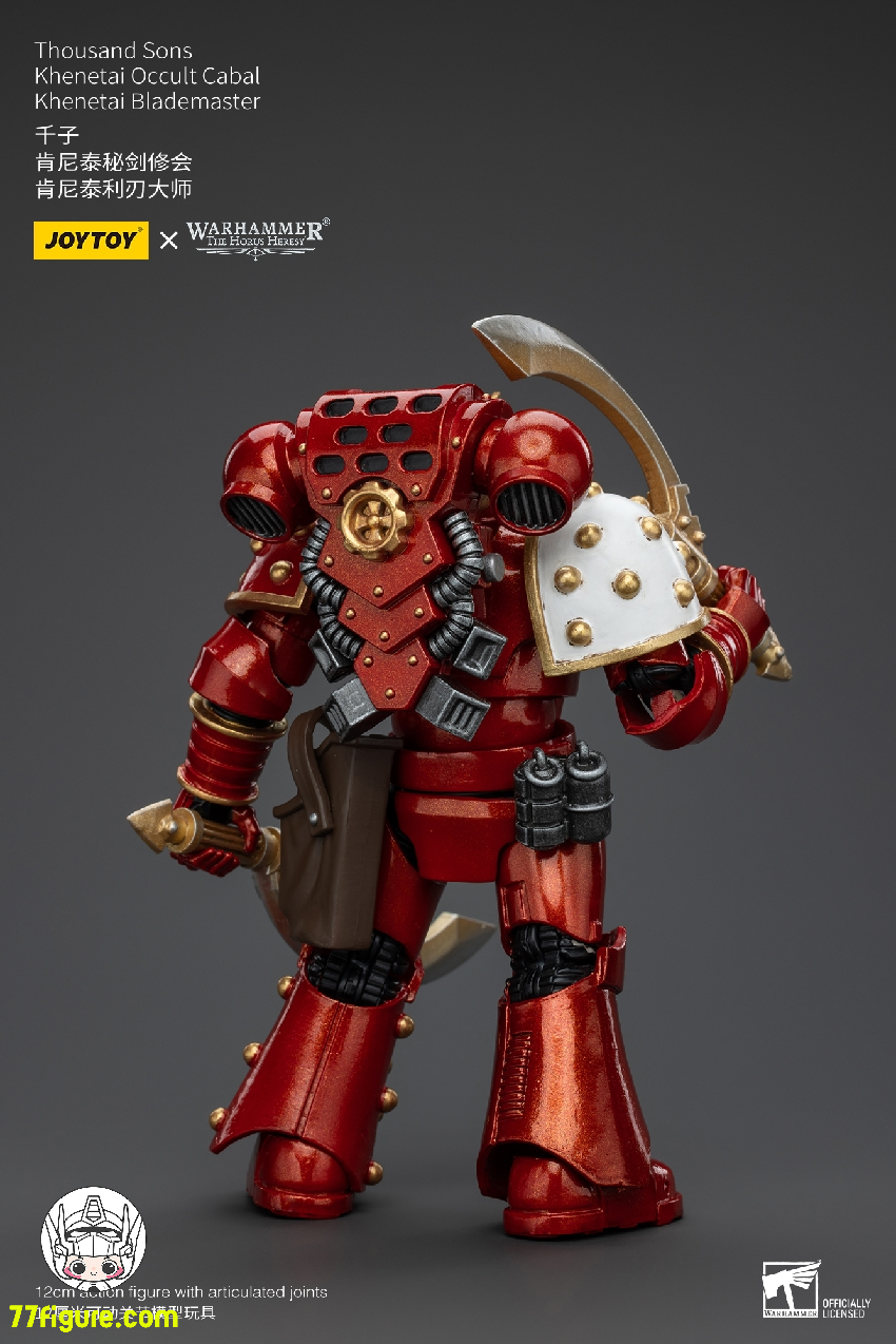 【先行販売】ジョイトイ JoyToy Source 1/18 『ウォーハンマー ホルスの異端』千子 ケネタイ・オカルト カバール ケネタイ・ブレードマスター 塗装済み可動フィギュア