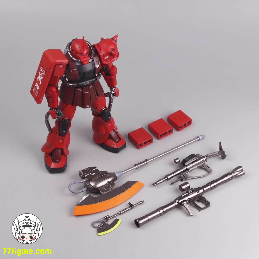 【予約商品】Ace 1/72 ザク 赤アップグレードVer. 塗装済み可動フィギュア