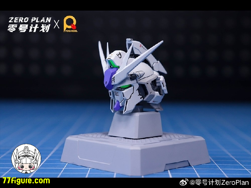 ZeroPlan x Ponq Model MG Hi-νガンダム用 ヘッド改造パーツ