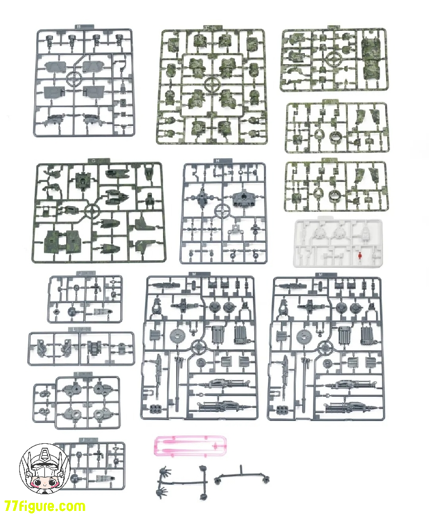 酋長大陸 1/44 超動騎兵 バスターモード ザロフ デジタル迷彩ver. プラモデル