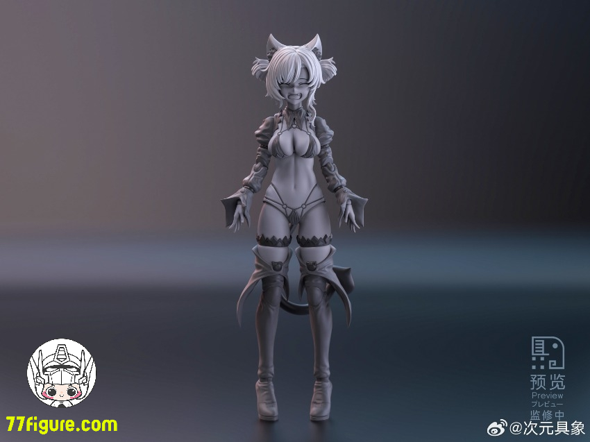 【先行販売】次元具像 1/12 見習い魔女 星川猫 塗装済み可動フィギュア